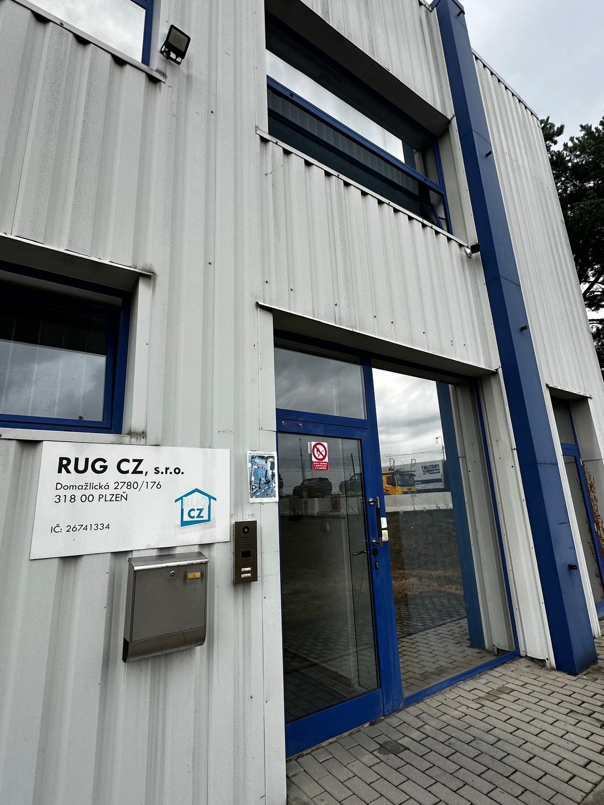 Eingangsbereich eines betreuten Unternehmens